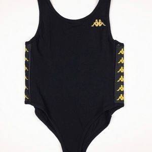 Black Kappa Birly Body Suit